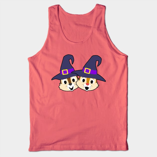 Halloween Chip Dale Tank Top by LuisP96